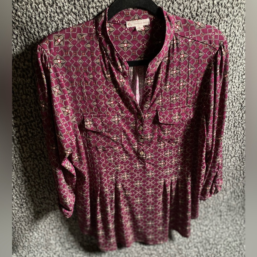ladies blouse XL EUC